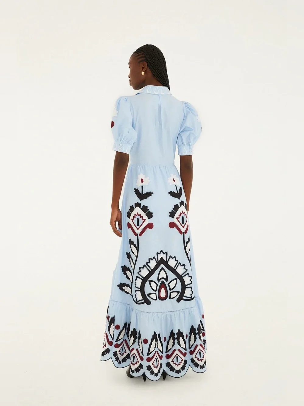 FARM RIO
ARTISANAL EMBROIDERED MAXI DRESS - Picture 5 of 5